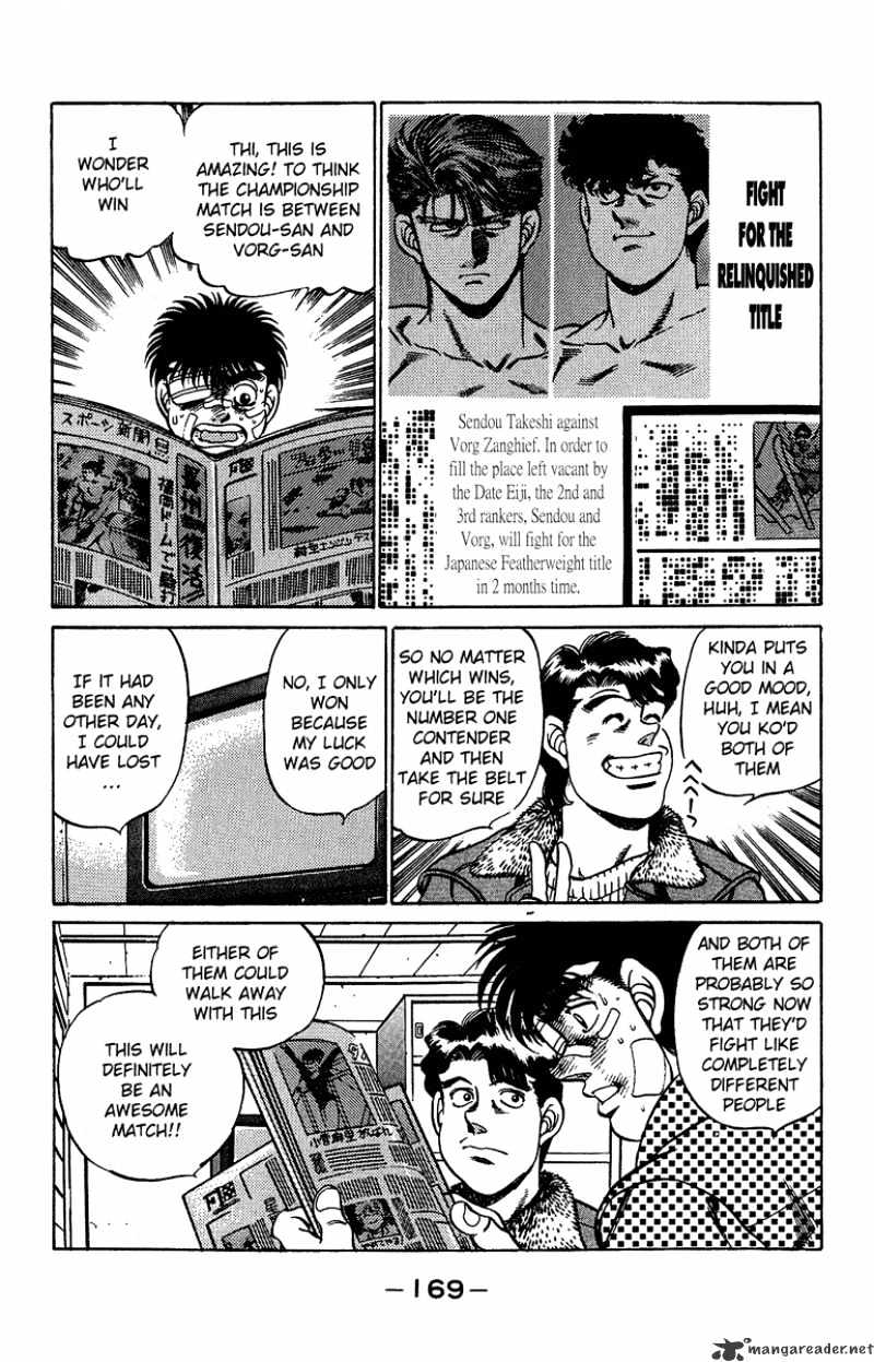 Hajime no Ippo: Fighting Spirit, Chapter 196 image 09